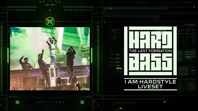 Artwork: I AM HARDSTYLE take over (Brennan Heart, Code Black, Toneshifterz) @ HardBass 2019 Team Green
