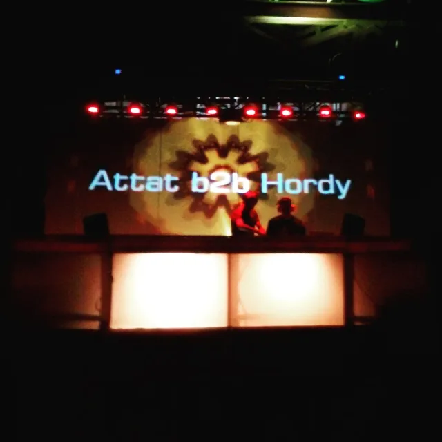 Artwork: Attat b2b Hordy @ The Most Open Air (Hard Opening 2015)