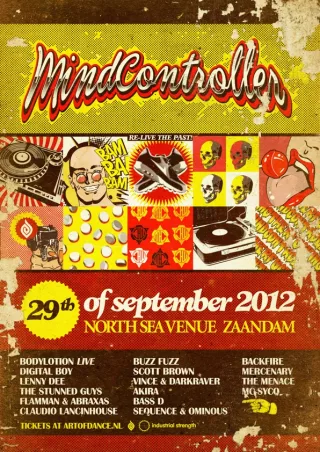 Artwork: Mercenary - Mindcontroller (29-09-2012) Podcast