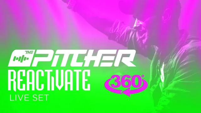 Artwork: The Pitcher Live 360 @ Reactivate