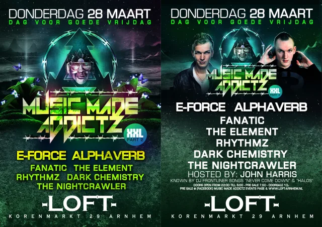 Artwork: The Element - Music Made Addictz XXL #2 (Warm-up Mix)
