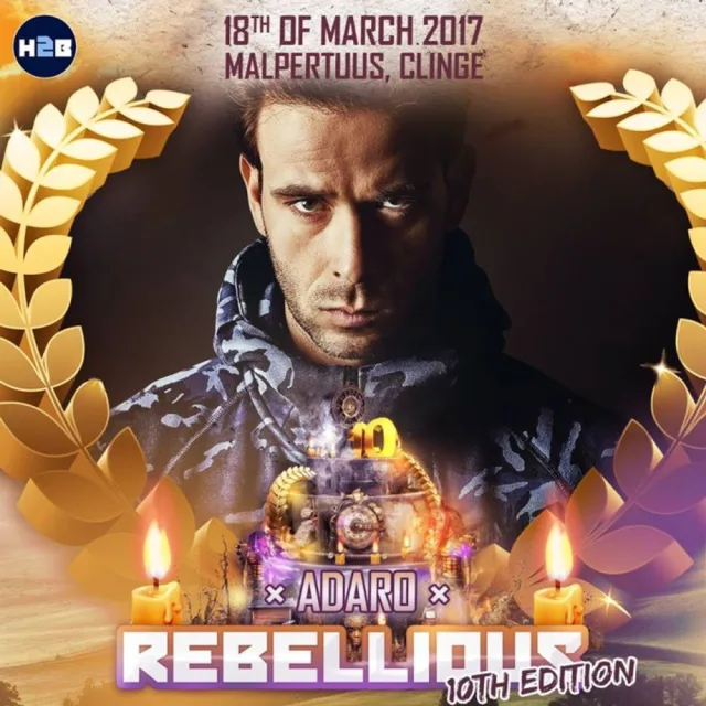 Artwork: Adaro - Rebellious #10 Warming-Up Mix