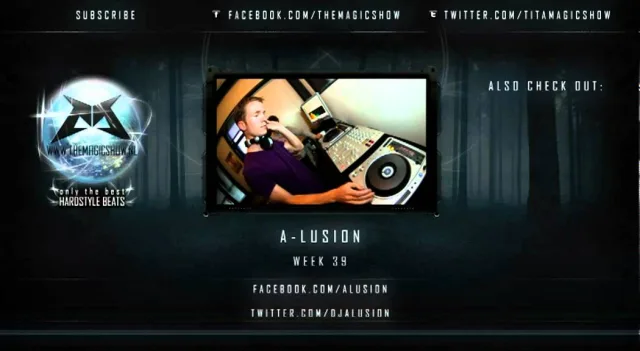 Artwork: A-lusion, Sasha F & The Vision - The Magic Show Podcast #39