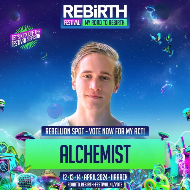 Artwork: Alchemist - Road to REBiRTH - DJ Contest 2024