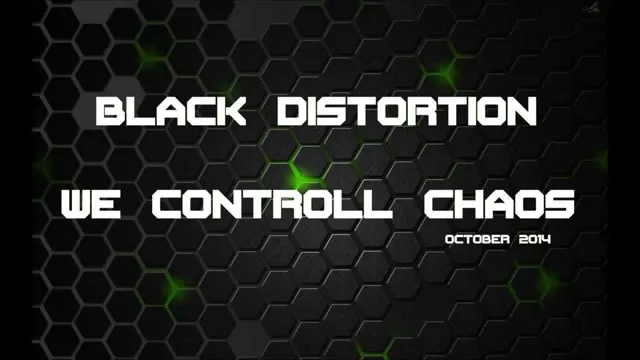 Artwork: Black Distortion @ We Controll Chaos (October 2014)