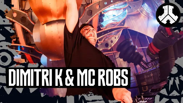 Artwork: Dimitri K & MC Robs @ Defqon. 1 2025