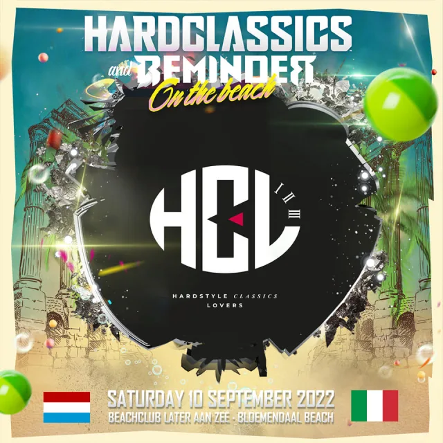 Artwork: Charon - Hardclassics & Reminder On The Beach 2022 | Warm Up Area 2 × Hardstyle Classics Lovers
