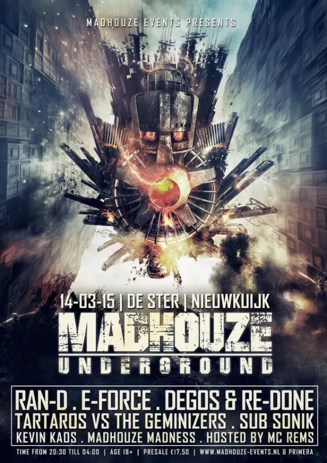 Artwork: Fanatics - Madhouze Underground DJ Contest Demo