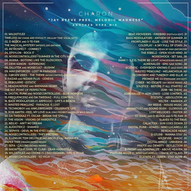 Artwork: Charon - JAY REEVE pres. MELODIC MADNESS - ANOTHER HYPE MIX