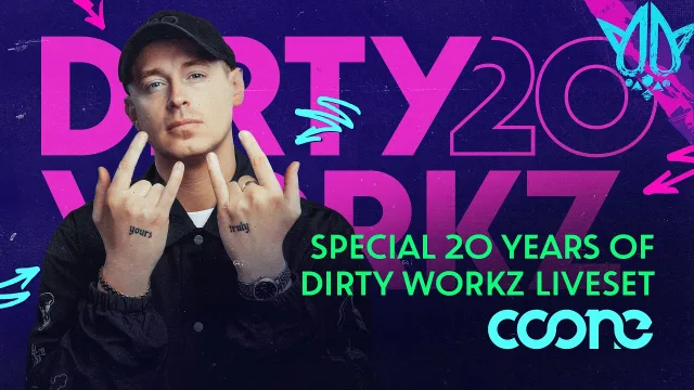 Artwork: Coone @ 20 Years Dirty Workz at REBiRTH Festival 2026