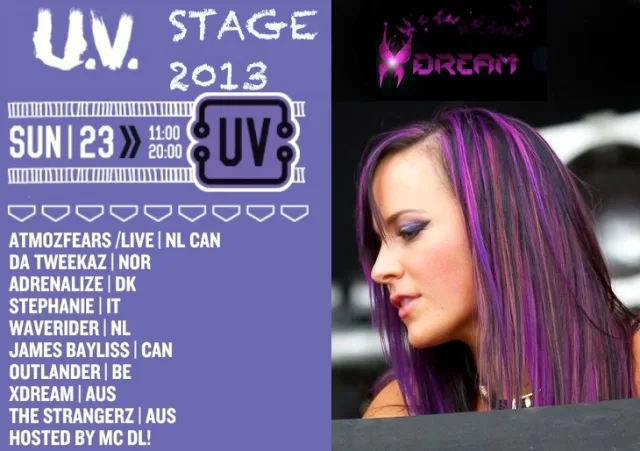 Artwork: XDREAM HARDSTYLE - UV STAGE
