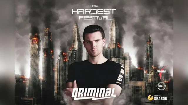 Artwork: QRIMINAL @ The Hardest Festival