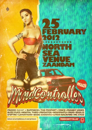 Artwork: Ruffneck - Mindcontroller 25-02-12 Official Podcast #1