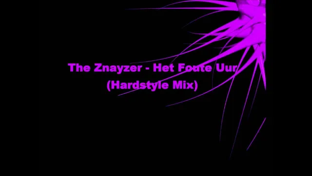 Artwork: The Znayzer - Het Foute Uur (Hardstyle Mix)
