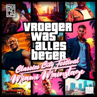 Artwork: HARDSTYLE CLASSICS - VROEGER WAS ALLES BETER - MIAMI MAINSTAGE Hypemix - SQREUR WARMUP MIX