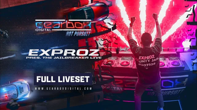 Artwork: Exproz @ Gearbox - Hot Pursuit 2024, Breepark