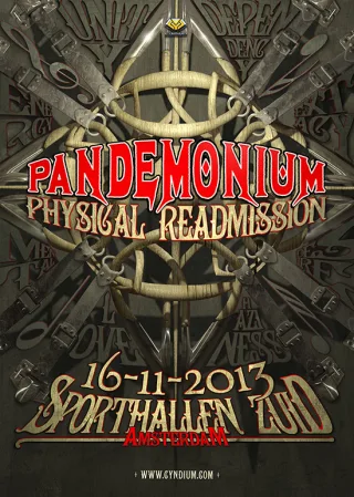 Artwork: Da Machinery Pandemonium Physical Readmission Warm - Up Mix
