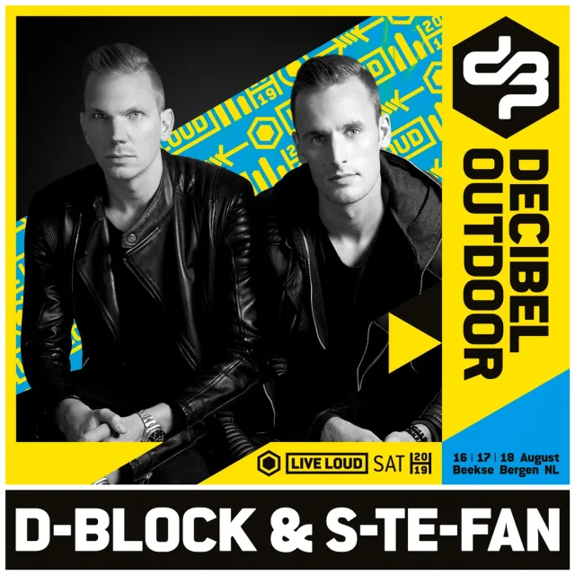 Artwork: D-Block & S-te-Fan @ Decibel Outdoor 2019 Saturday