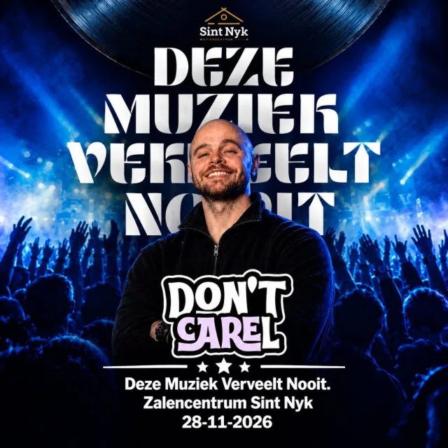 Artwork: don't carel - Deze Muziek Verveelt Nooit - DJ Contest