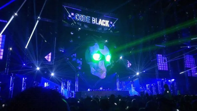 Artwork: Code Black @ Q-dance presents: Headhunterz