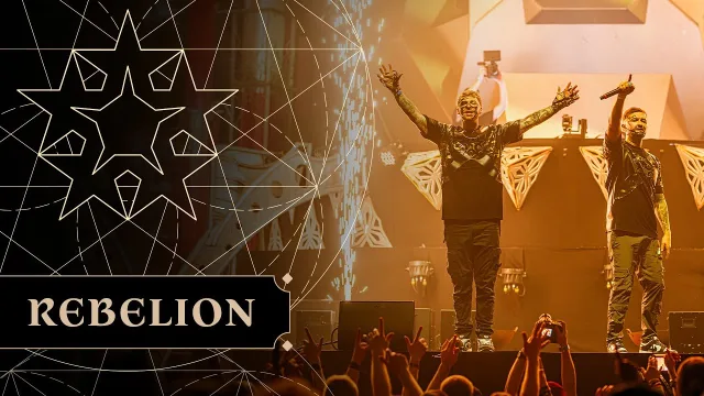 Artwork: Rebelion @ Qlimax 2024
