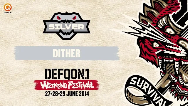 Artwork: Dither - The colors of Defqon.1 mixes | Silver