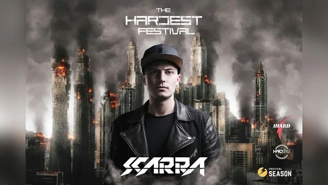 Artwork: SCARRA @ The Hardest Festival