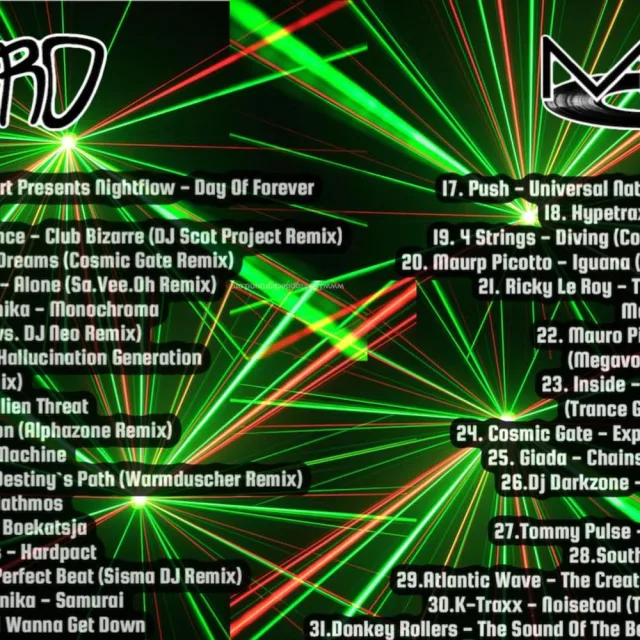 Artwork: CRO & Mani - (Hard)trance to Early Hardstyle
