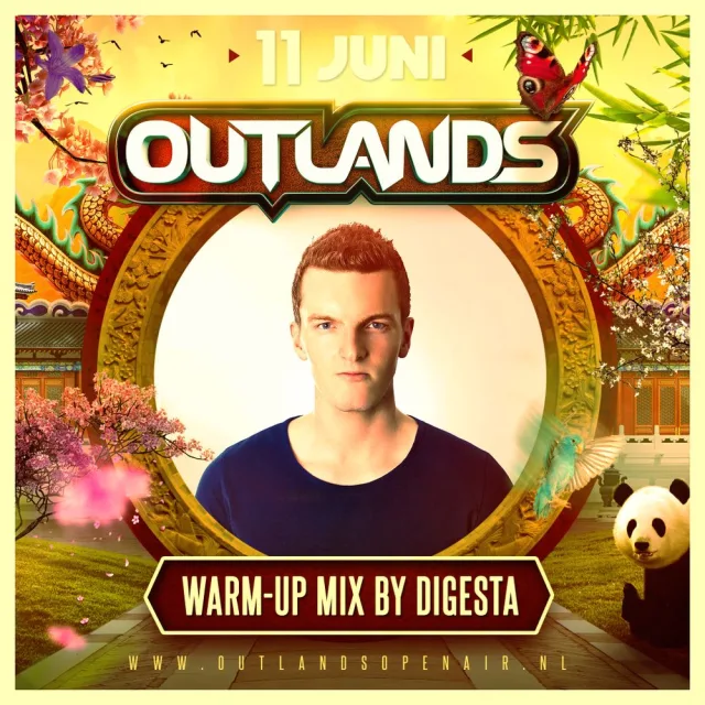 Artwork: Digesta - Outlands 2017 Early Warmup Mix
