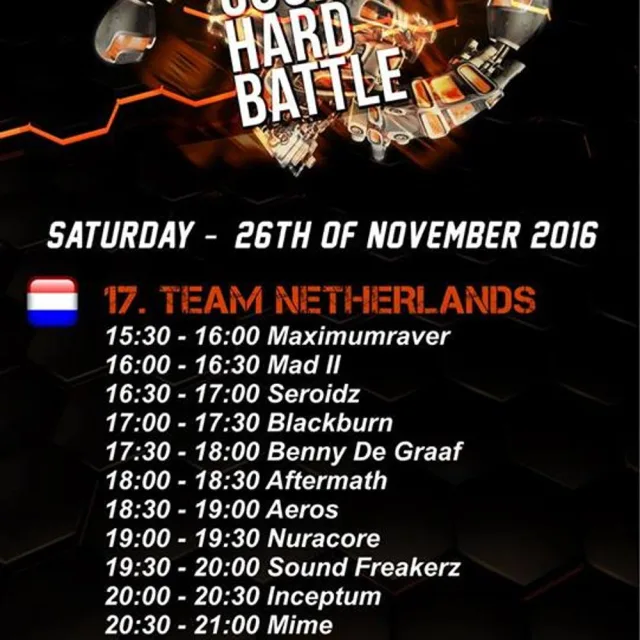 Artwork: Nuracore @ Harderstate Country Hard Battle 2016 (Team Netherlands)
