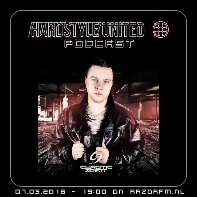 Artwork: Chaotic Spirit - Hardstyle United Podcast #3
