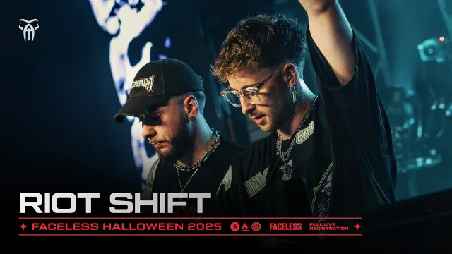 Artwork: RIOT SHIFT @ FACELESS HALLOWEEN FESTIVAL 2025