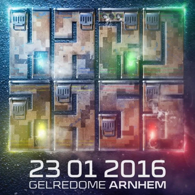 Artwork: Disphoria - Hard Bass 2016 Warm-Up