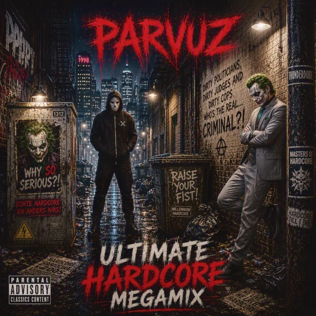 Artwork: Parvuz - Ultimate Hardcore Megamix