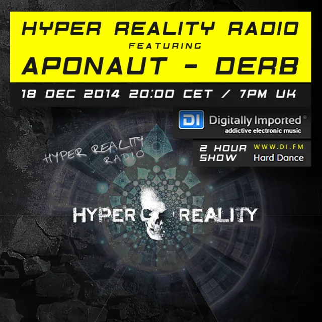 Artwork: Aponaut & Derb - Hyper Reality Radio #001