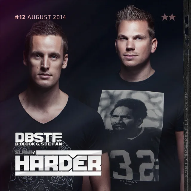 Artwork: D-Block & S-te-Fan - SLAM! HARDER - Augustus 2014 #12