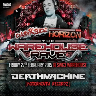 Artwork: Twisted's Darkside - Motormouth Podcast 005 - Deathmachine - Warehouse Rave Mix #4