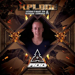 Artwork: Ministry of Distortion - Xplode Indoor II - Area 2 warm-up mix