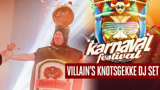 Artwork: Villain's Knotsgekke DJ @ Karnaval Festival 2021