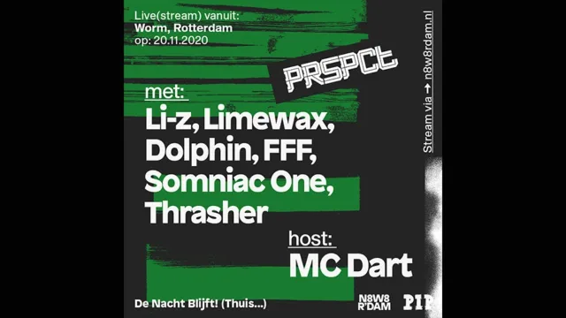 Artwork: Somniac One @ De Nacht Blijft (PRSPCT)