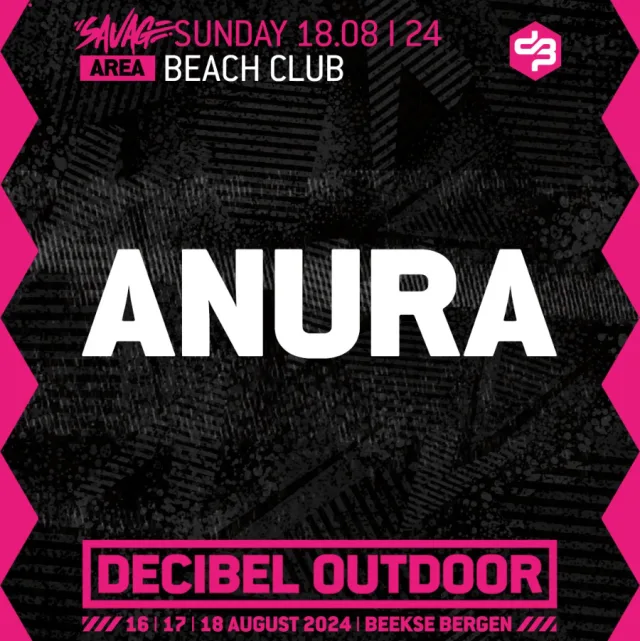 Artwork: Anura - Warming-up mix Luna's Beachclub (Decibel savage sunday 2024)