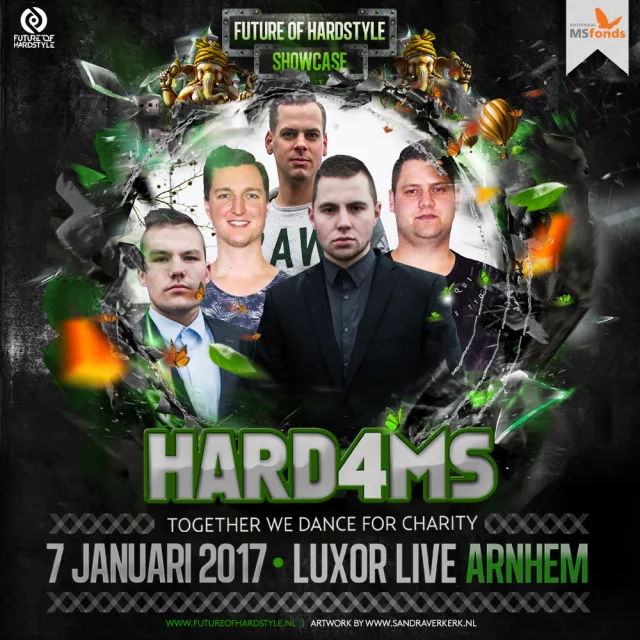 Artwork: Twice, Blackout & Charter - Promomix Hard4MS 2017