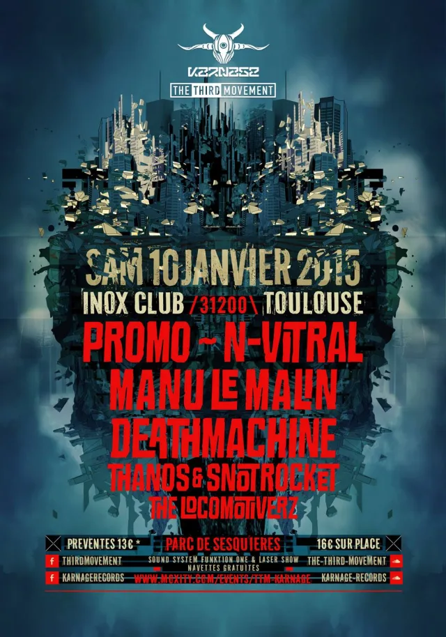 Artwork: Karnage Invites TTM N-Vitral Promomix