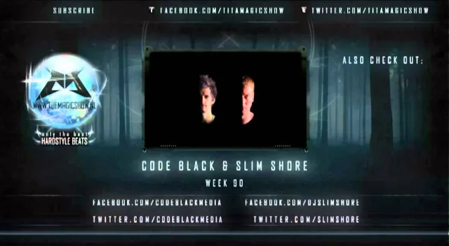Artwork: Juized, Code Black & Slim Shore, Phuture Noize - The Magic Show Podcast #90