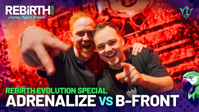 Artwork: Adrenalize vs B-Front @ REBiRTH Festival 2026