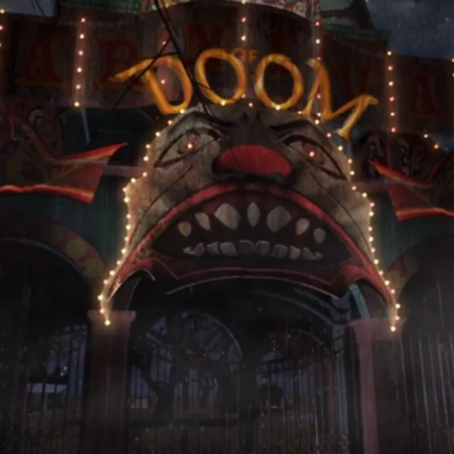 Artwork: DJ Scarhead - Dominator Carnival of Doom ( 1st ride warming up)