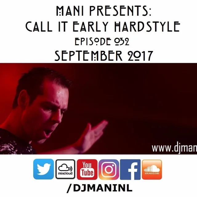 Artwork: Mani - Call It Early Hardstyle #032
