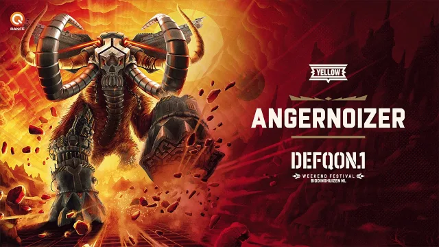 Artwork: Angernoizer - The Colors of Defqon.1 2018 | YELLOW mix