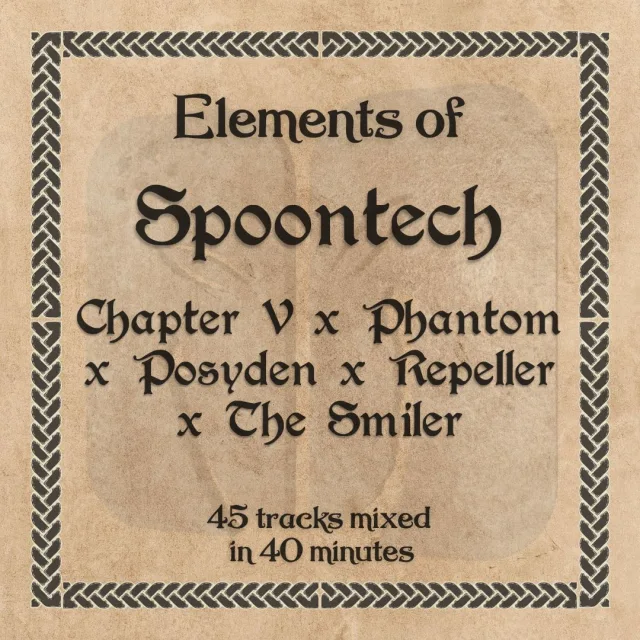 Artwork: Alchemist - Elements Of Spoontech (Chapter V x Phantom x Posyden x Repeller x The Smiler)