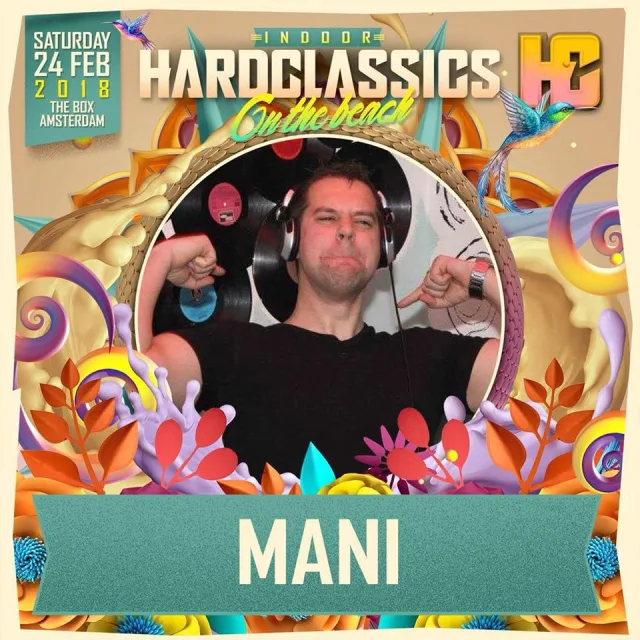 Artwork: DJ Mani @ Hardclassics 2018